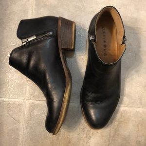 Lucky Brand Burklee Bootie, Black